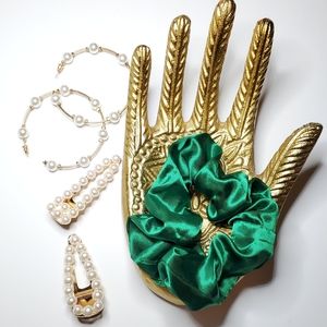 Hand made scrunchie.